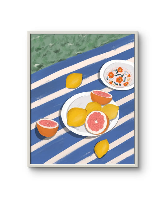 The picnic vibe – Premium Abstract Art Print