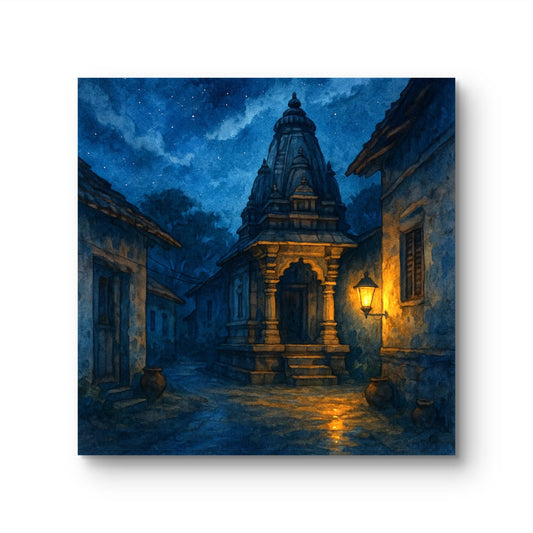 Temple at Night