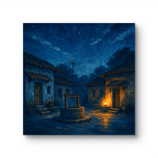 Well at Night