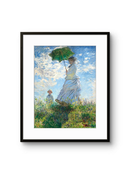 Lady with a Parasol - Claude Monet