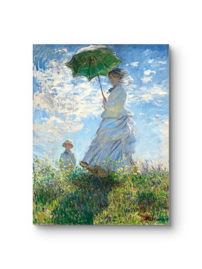 Lady with a Parasol - Claude Monet