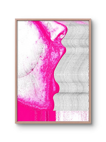 Sound Waves- Pink