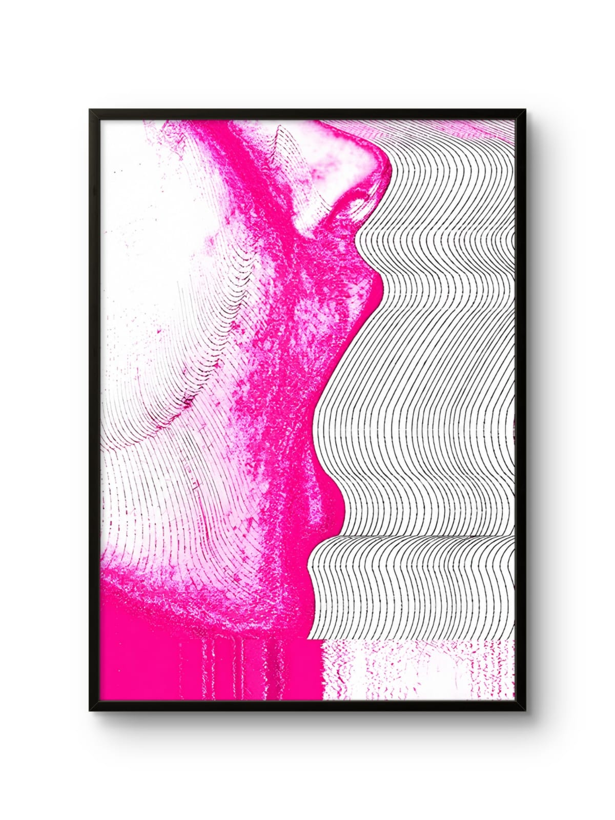 Sound Waves- Pink
