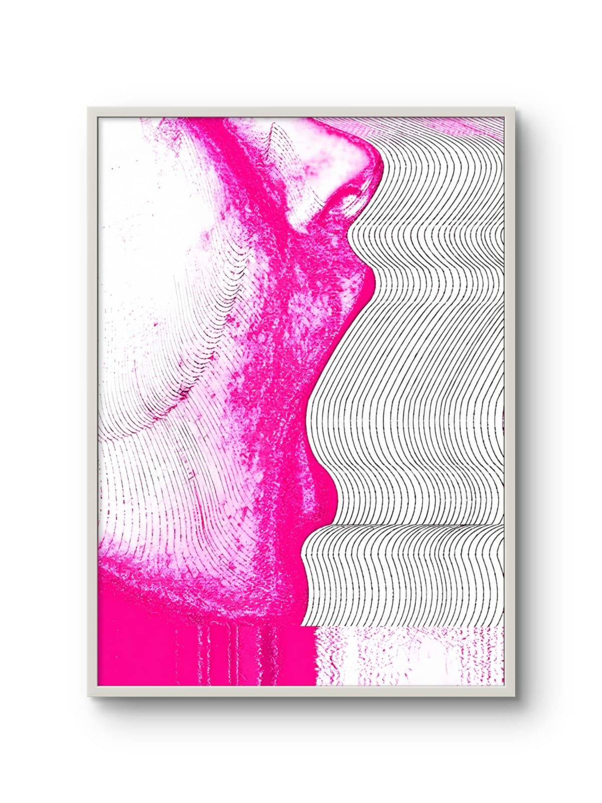 Sound Waves- Pink
