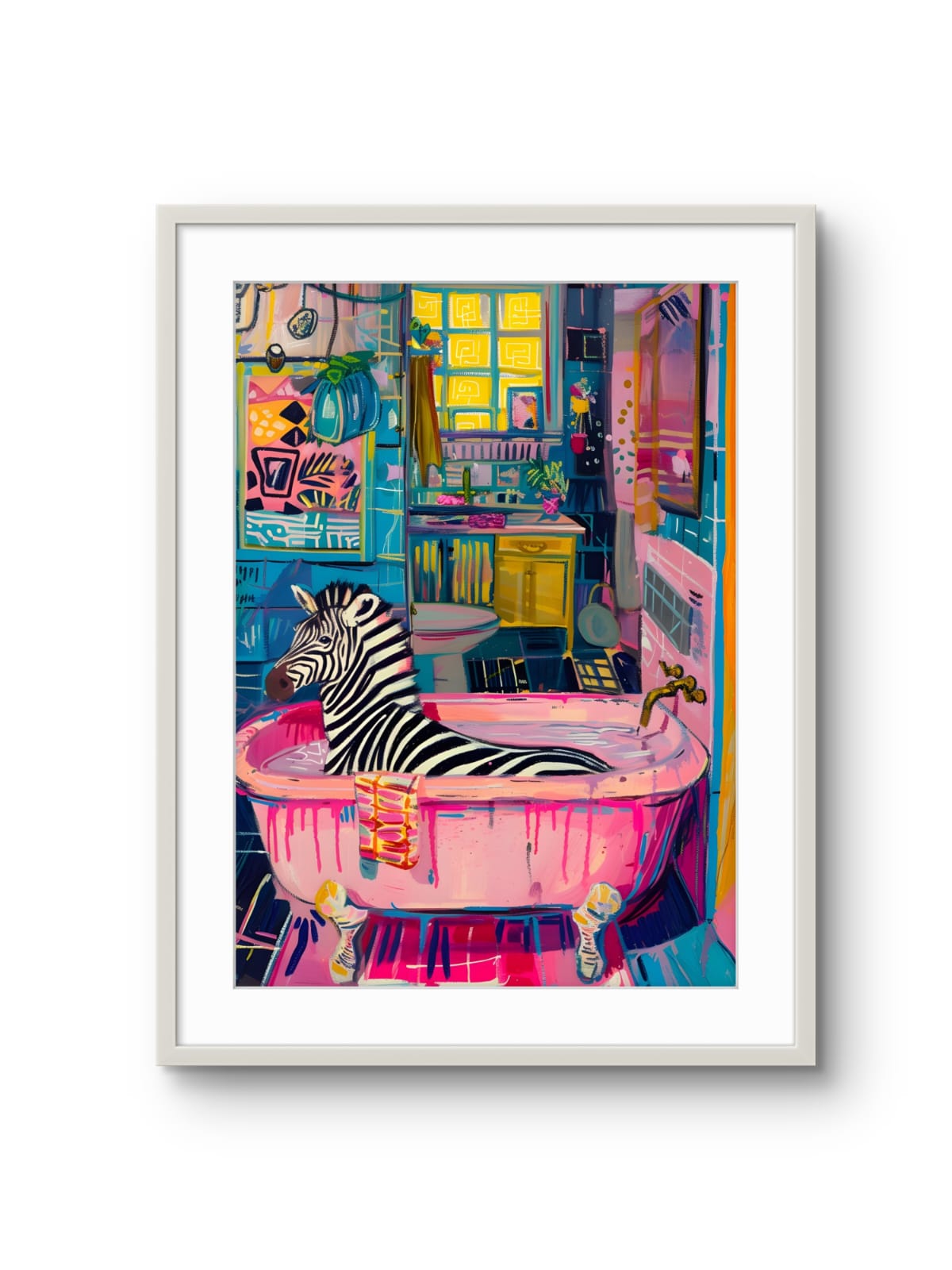 The Zebra's Bath