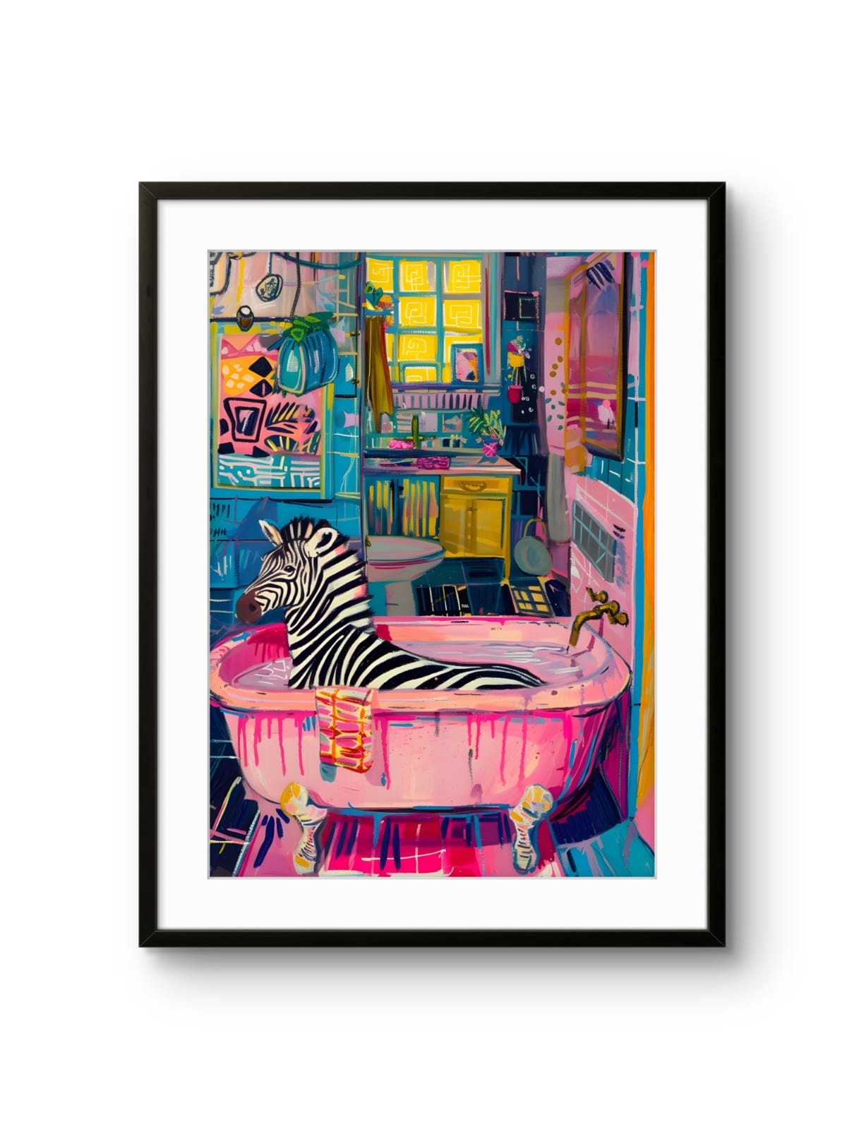 The Zebra's Bath
