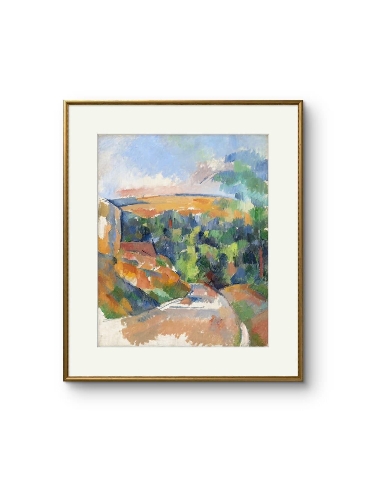 A Bend in the Road - Paul Cezanne
