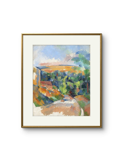A Bend in the Road - Paul Cezanne