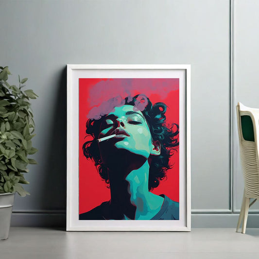 De-Synthesize - White Box Frame 9 x 12.5 inch