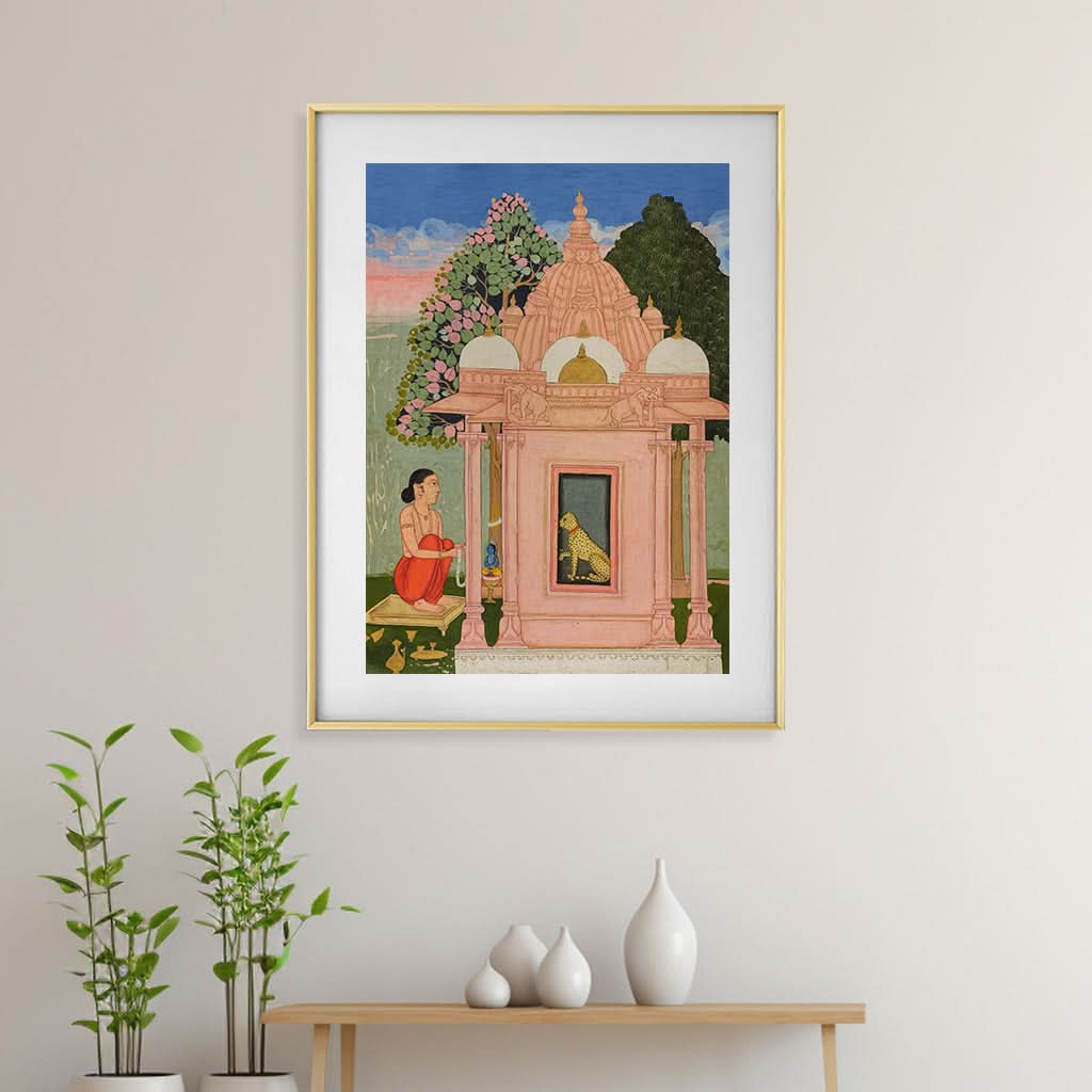 Bangali Ragini - Indian Traditional Wall Art