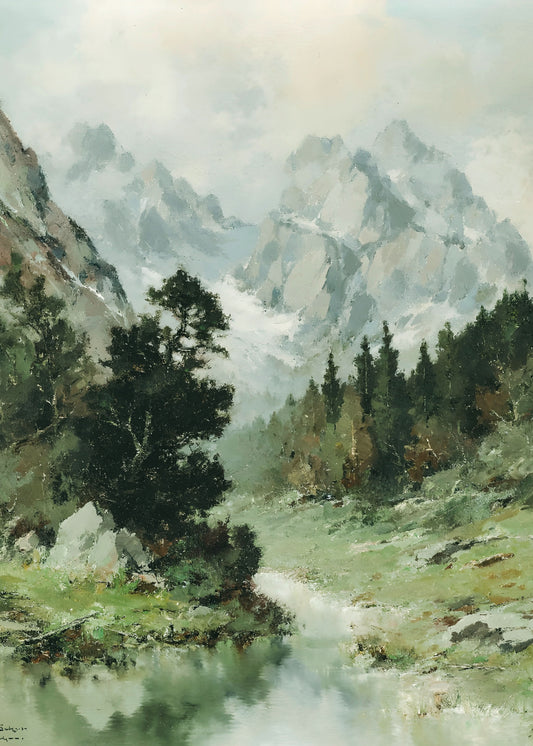 Mountains and Trees