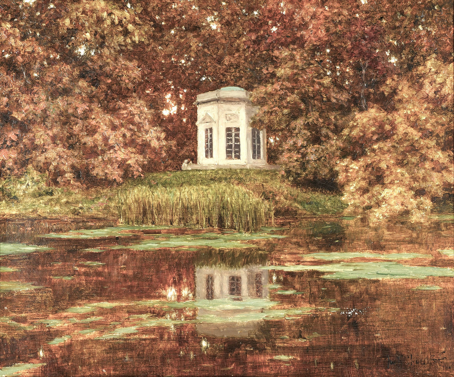 Pond in the Park at Versailles