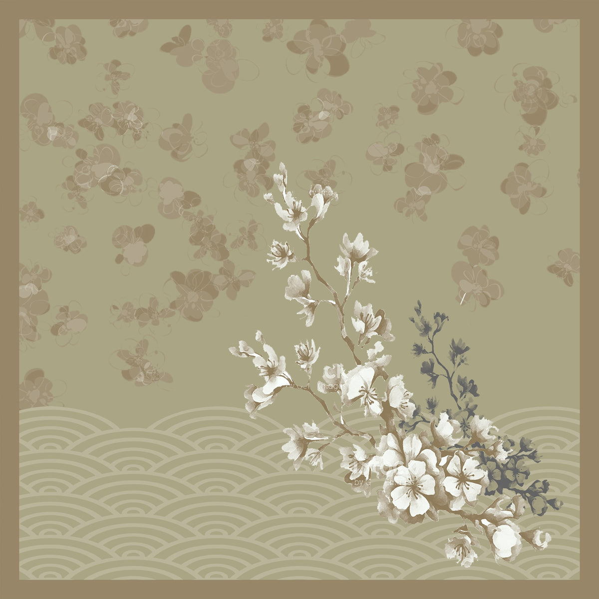 Sage Sakura – close-up of the artwork