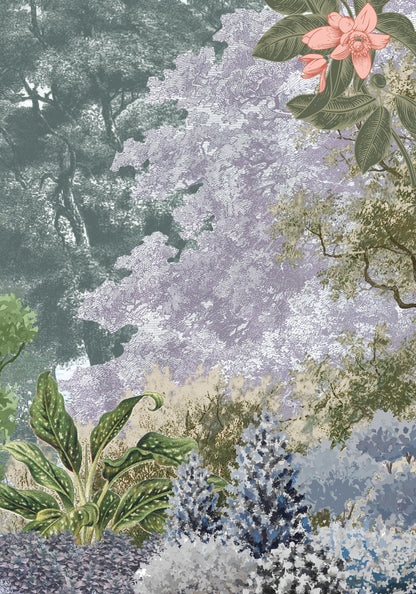 Wisteria Reverie – close-up of the artwork