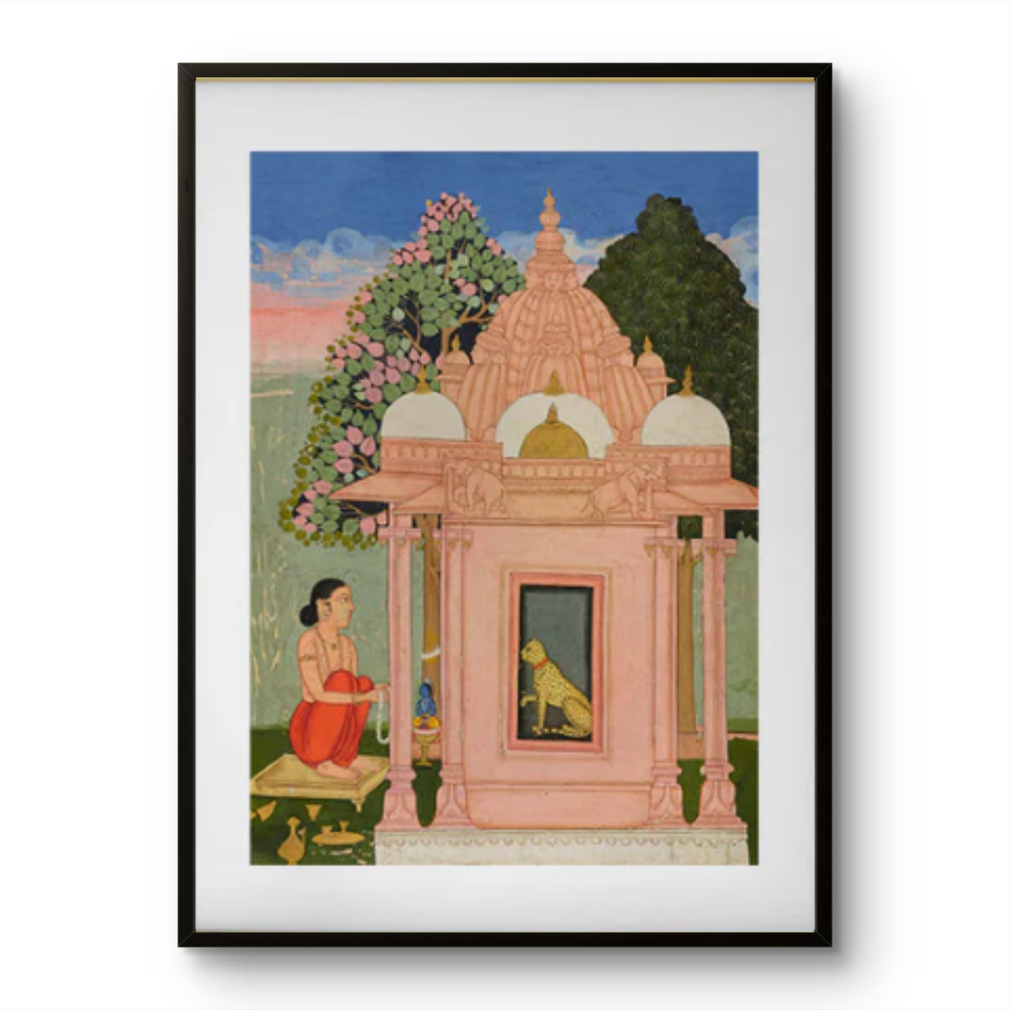 Buy Bengali Ragini Painting Framed Wall Art in Mumbai