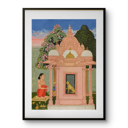 Buy Bengali Ragini Painting Framed Wall Art in Mumbai