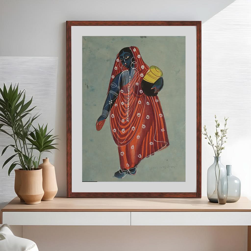 Vishnu in the form of Mohini